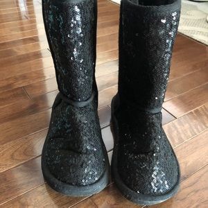 Sparkly boots